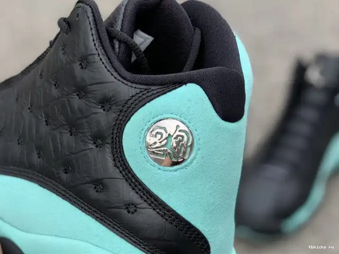 Cheap TB Retro Air 13 Jordan Island Black 414571-030 Green 0423